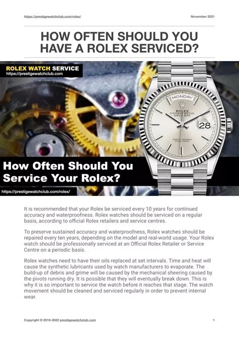 how often should your rolex be serviced|authorized Rolex service near me.